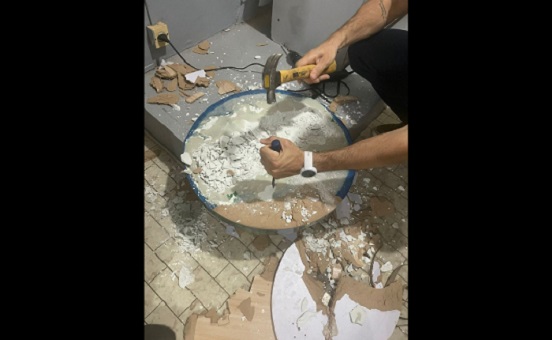 PF prende colombiano com cocaína escondida em peças de artesanato em Tabatinga