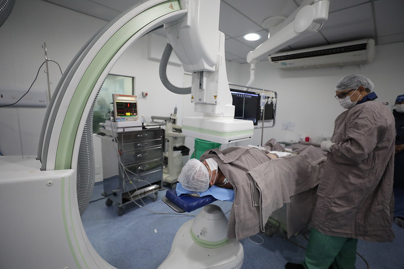 Mutirão de cateterismo e angioplastia beneficia mais de 300 pacientes em Manaus