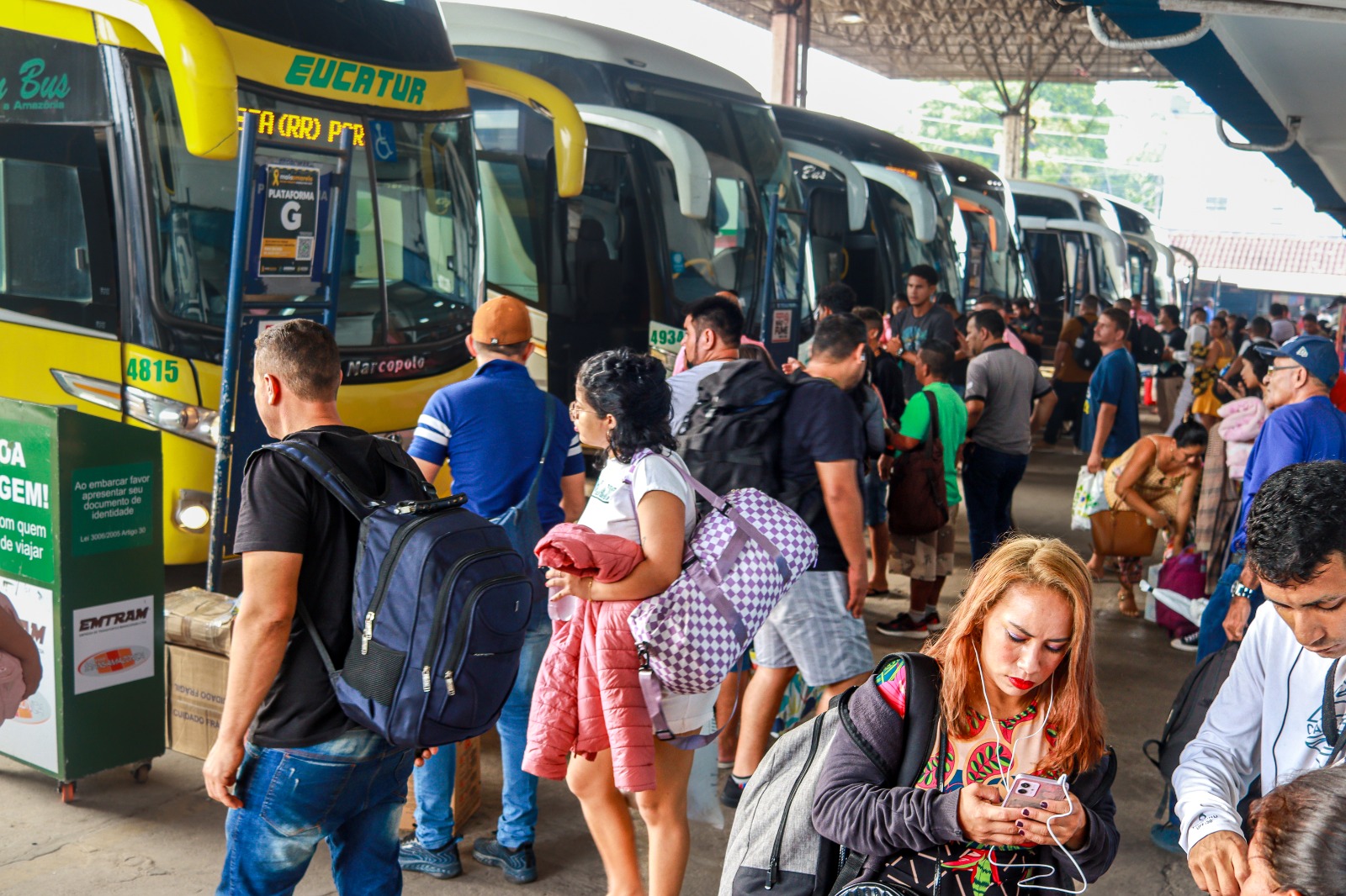 No Amazonas, mais de 53 mil passageiros utilizaram transporte rodoviário em setembro