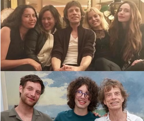 Eleição EUA: Mick Jagger publica foto com filhos em apoio à Kamala Harris