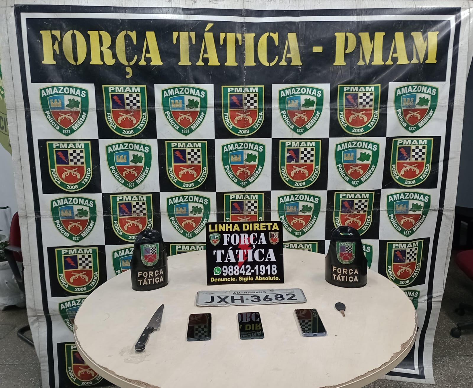 Dois homens são presos suspeitos de cometer assaltos em Manaus