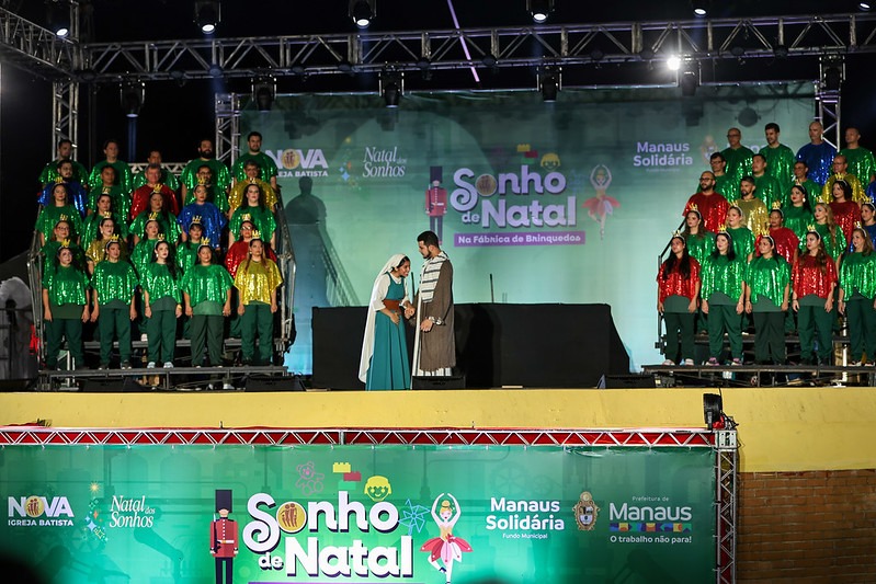 Prefeito pede que espetáculo 'Um Sonho de Natal' seja Patrimônio imaterial de Manaus