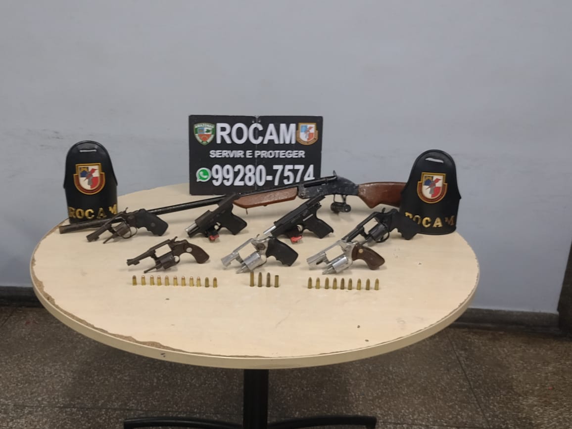 Homem é preso por guardar 8 armas em casa para criminosos no Tancredo Neves