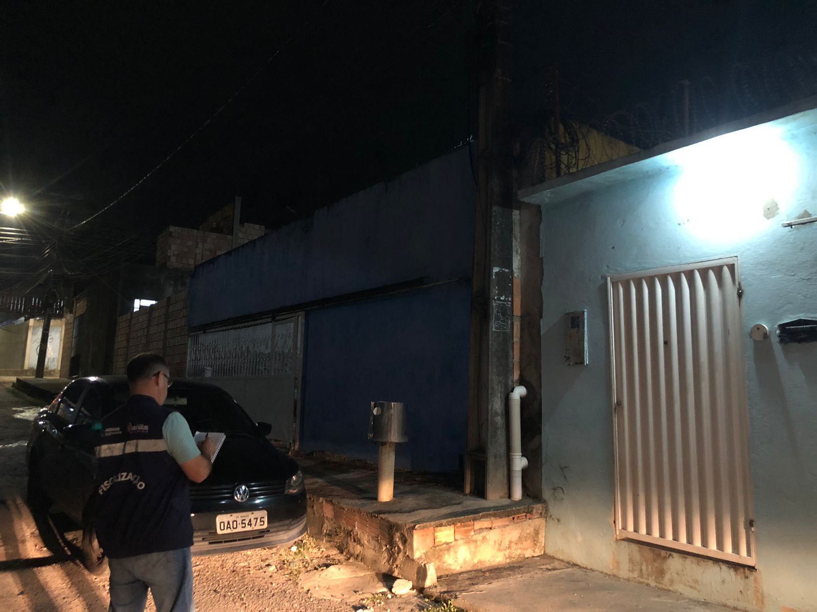Fiscalização noturna identifica 40 luminárias apagadas nas zonas Norte e Leste de Manaus