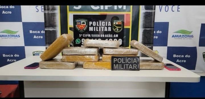 Passageiras são presas com 9 kg de drogas na rodovia BR-317 em Boca do Acre