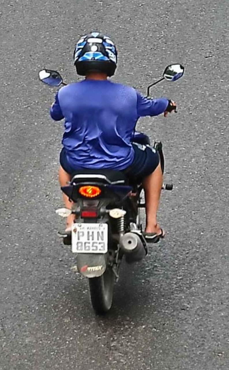 'Paredão' identifica motociclista com veículo roubado em Parintins