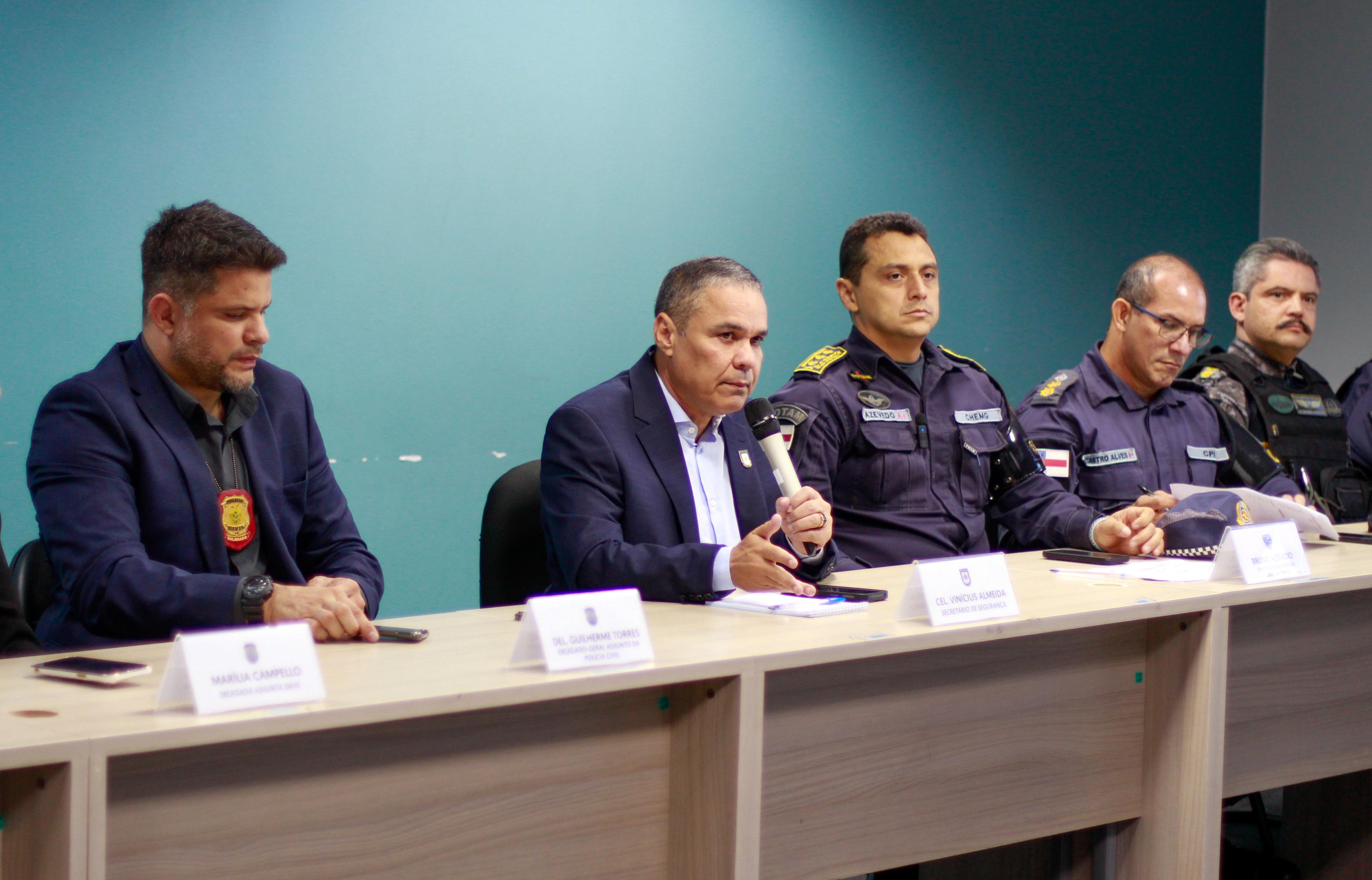 Amazonas encerra 1º semestre com reduções em crimes violentos, diz SSP