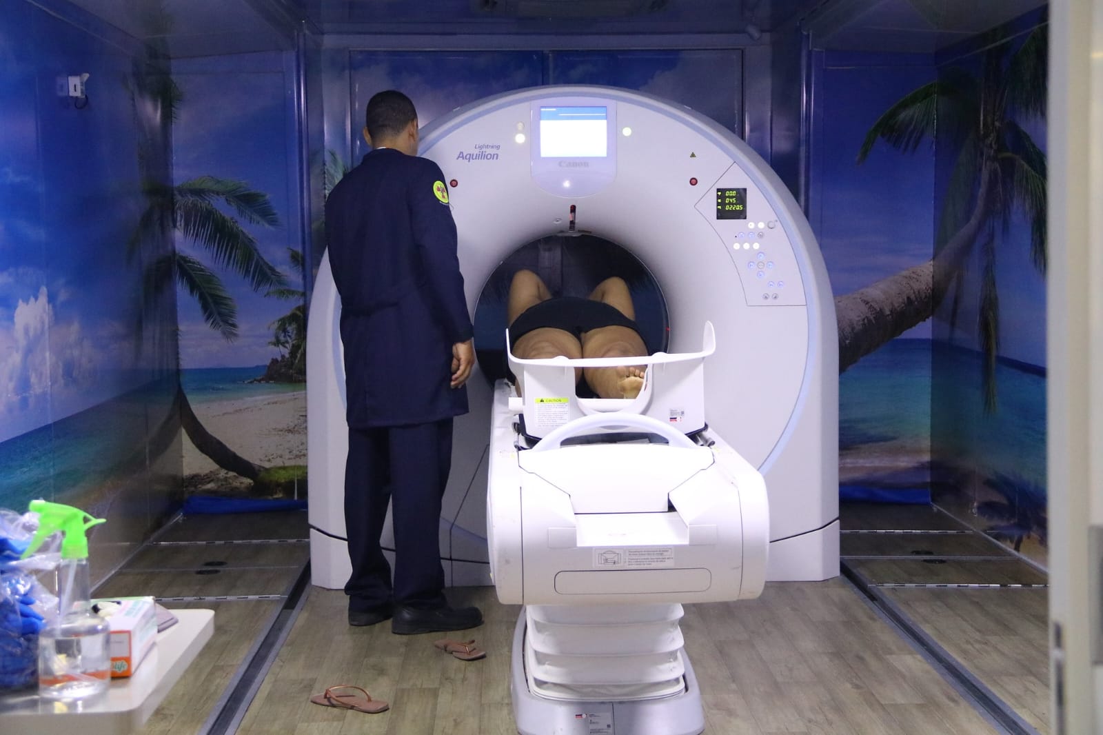 Carreta da Tomografia inicia ação em Manacapuru; veja horário de funcionamento