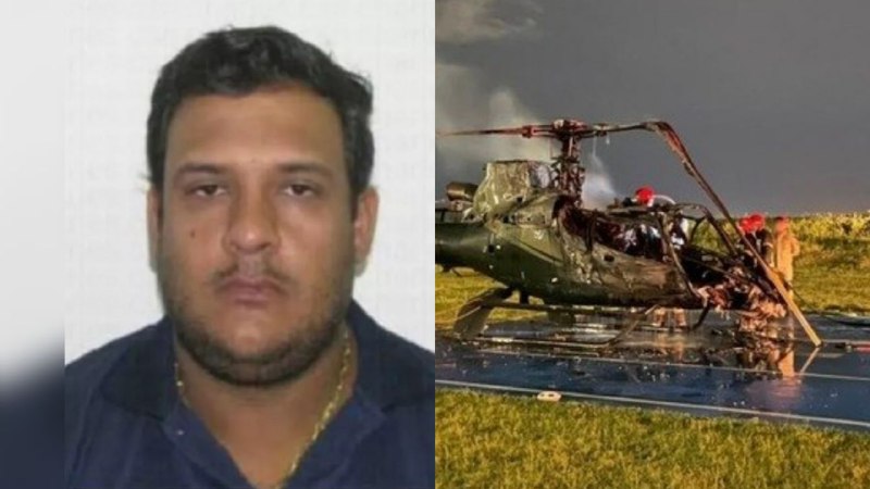 Suspeito de ordenar incêndio de helicópteros do Ibama é transferido para Manaus