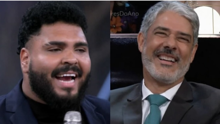 Paulo Vieira relembra eleições e brinca com Bonner: 'aguentou Padre Kelmon'