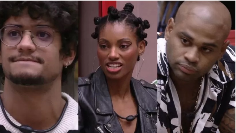 Cezar, Gabriel Santana e Tina se enfrentam no paredão do BBB 23
