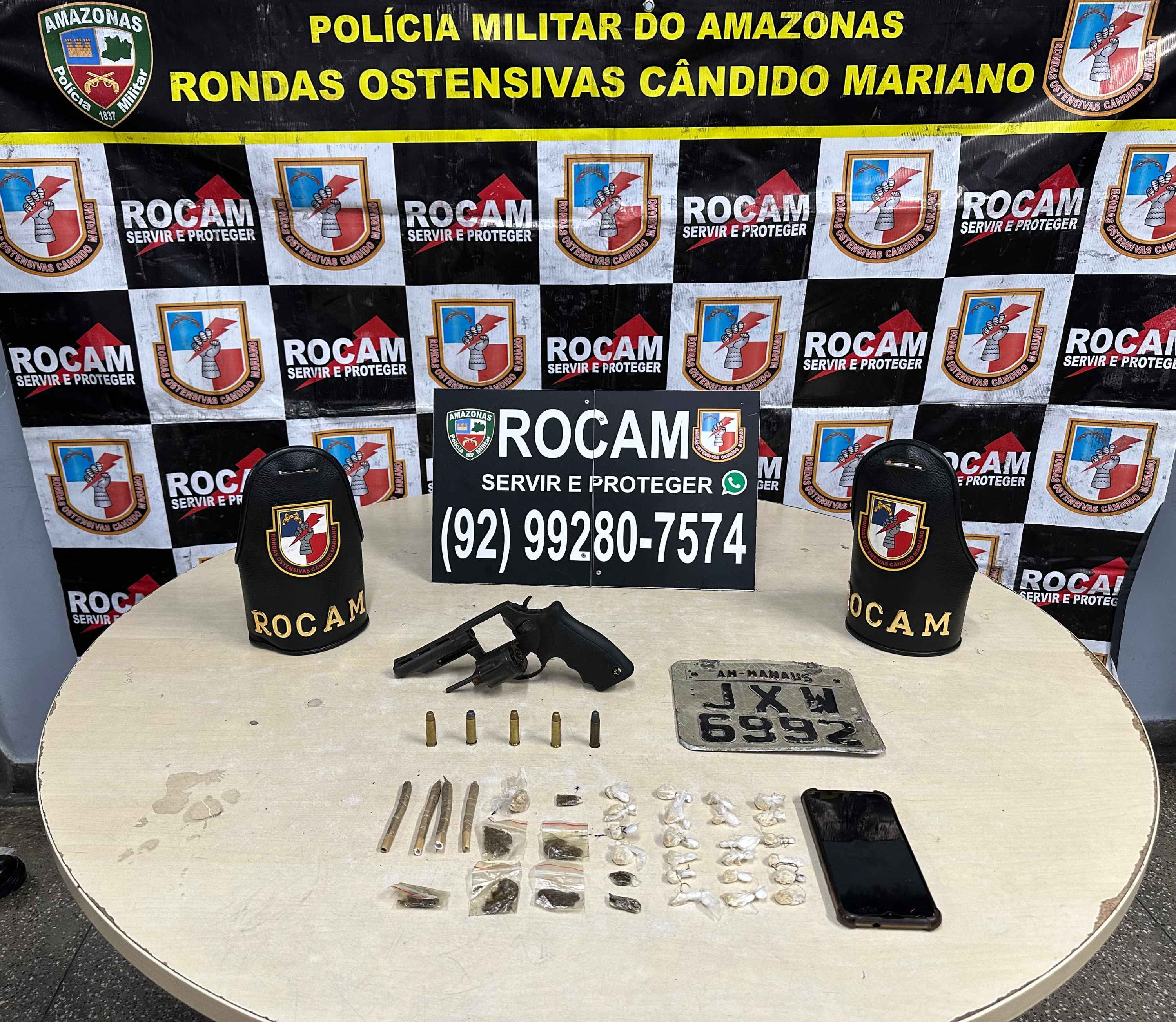 Em 24h, polícia retira de circulação 4 armas de fogo no Amazonas