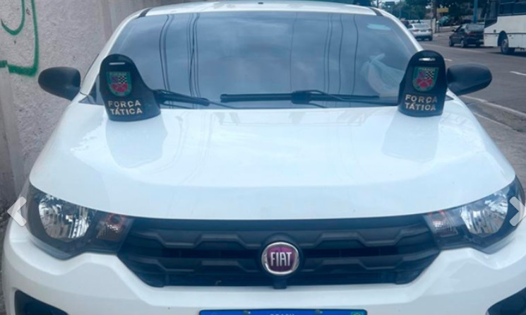 Polícia recupera carro usado em assaltos no Centro