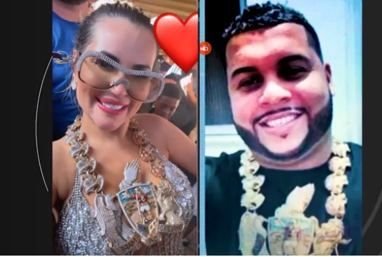 Deolane Bezerra posta foto com cordão de chefe do tráfico da Maré