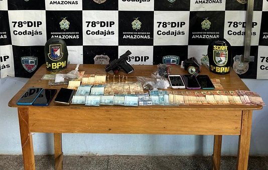 Líderes de facções criminosas são presos em Codajás