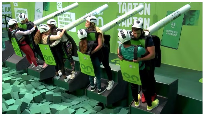 Prova de resistência do BBB completa uma hora; veja quem está na disputa