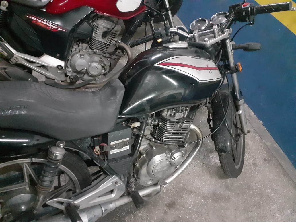 Homem é preso no Novo Aleixo com moto roubada de Rondônia