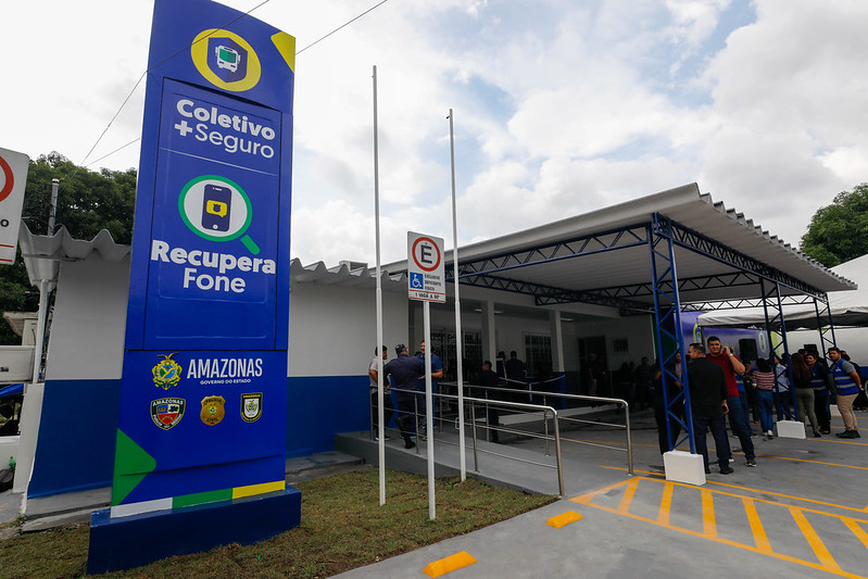 Sede dos Programas RecuperaFone e Coletivo mais Seguro é inaugurada em Manaus