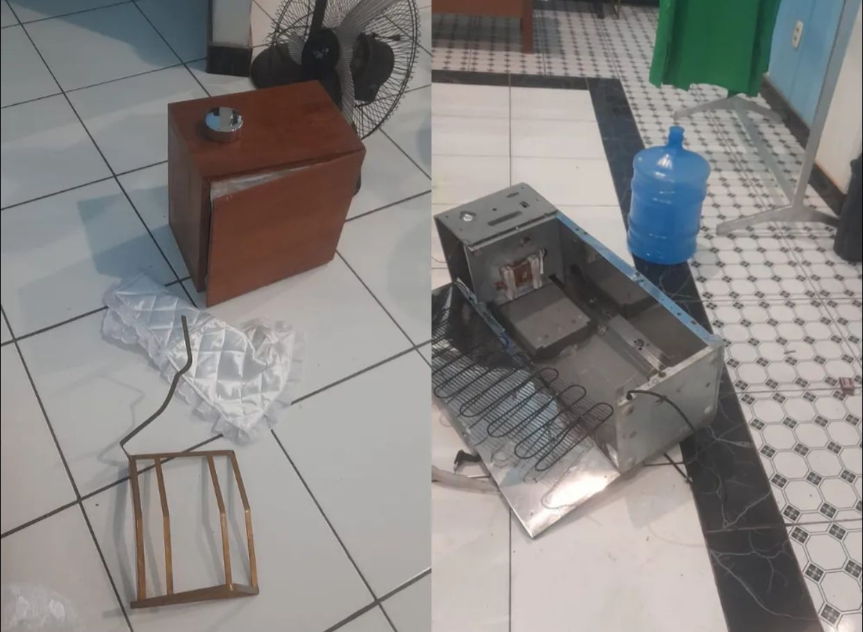 Furto e vandalismo em igreja de Itacoatiara revoltam comunidade