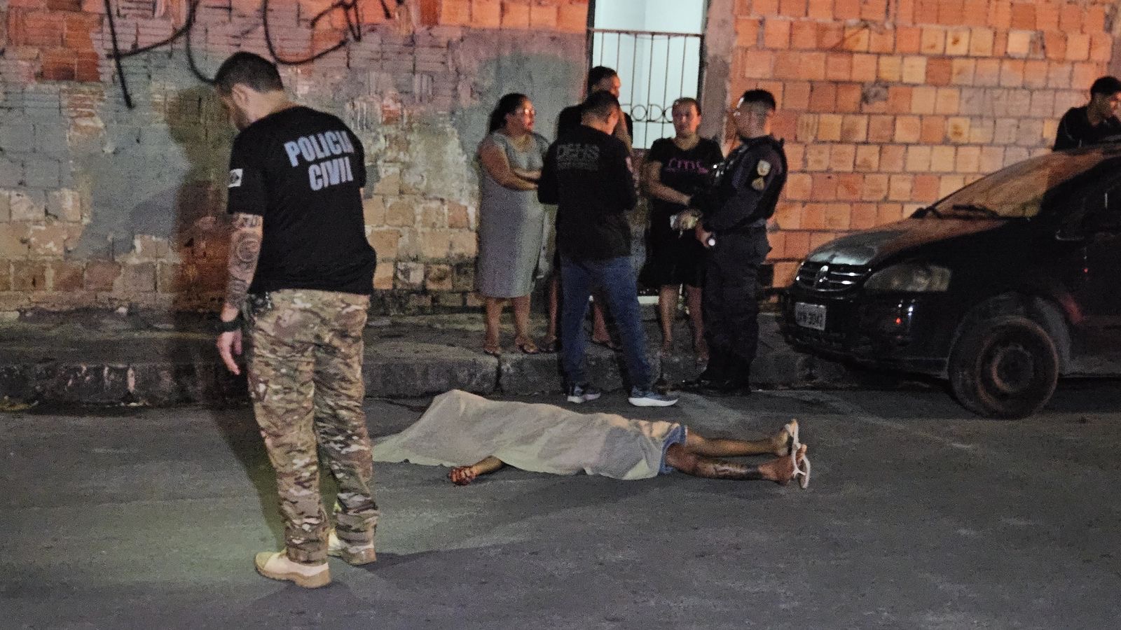 Jovem é executado a tiros no Mutirão; PM suspeita de crime ligado ao tráfico