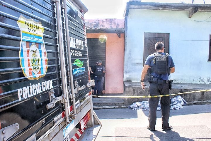 Executado a tiros em rua de Manaus tinha saído da prisão há 13 dias