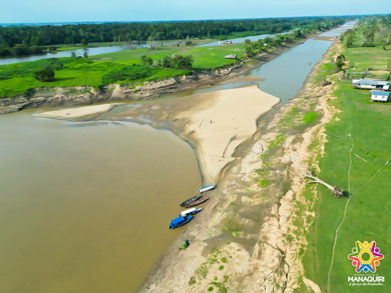Redução das chuvas é a principal da causa da seca no Amazonas