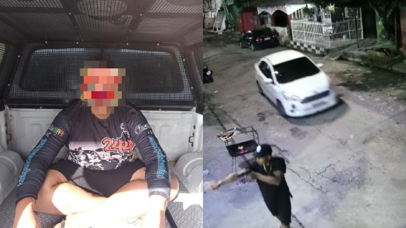 Suspeito de participar de arrastão em Manaus é preso e carro é apreendido