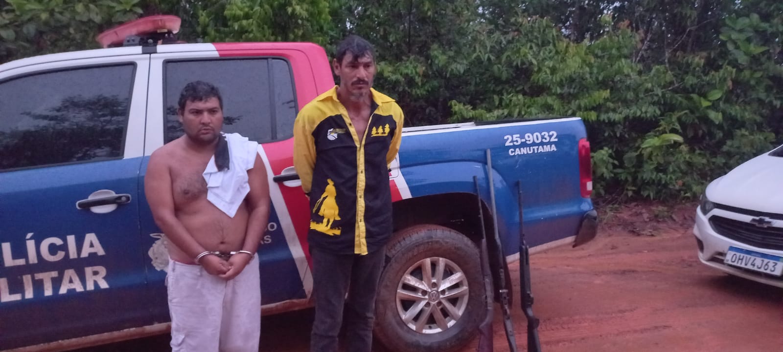 Suspeitos de cometer estupro e homicídio no Paraná são presos no Amazonas