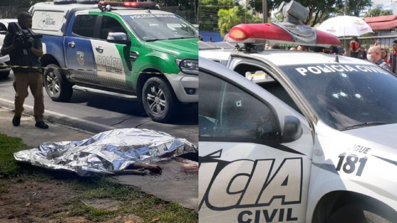 Executado em avenida de Manaus pode ter participado de fuzilamento de viatura