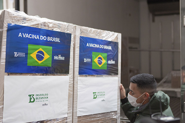 Butantan entrega 1,1 milhão de doses antes de paralisar produção de vacina