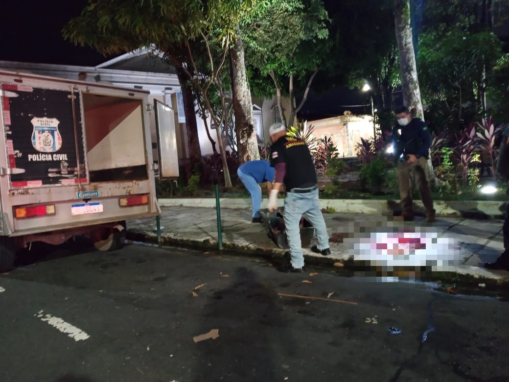 Após discussão, morador de rua é morto a tiros em Manaus