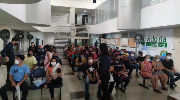 TRE-AM realiza mutirão para regularizar títulos de eleitores em Manaus