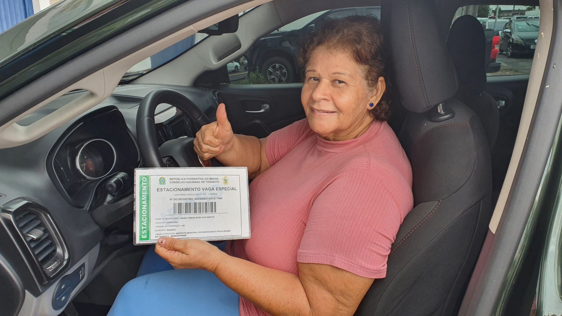 Validade para credencial de estacionamento em Manaus é estendida para 5 anos