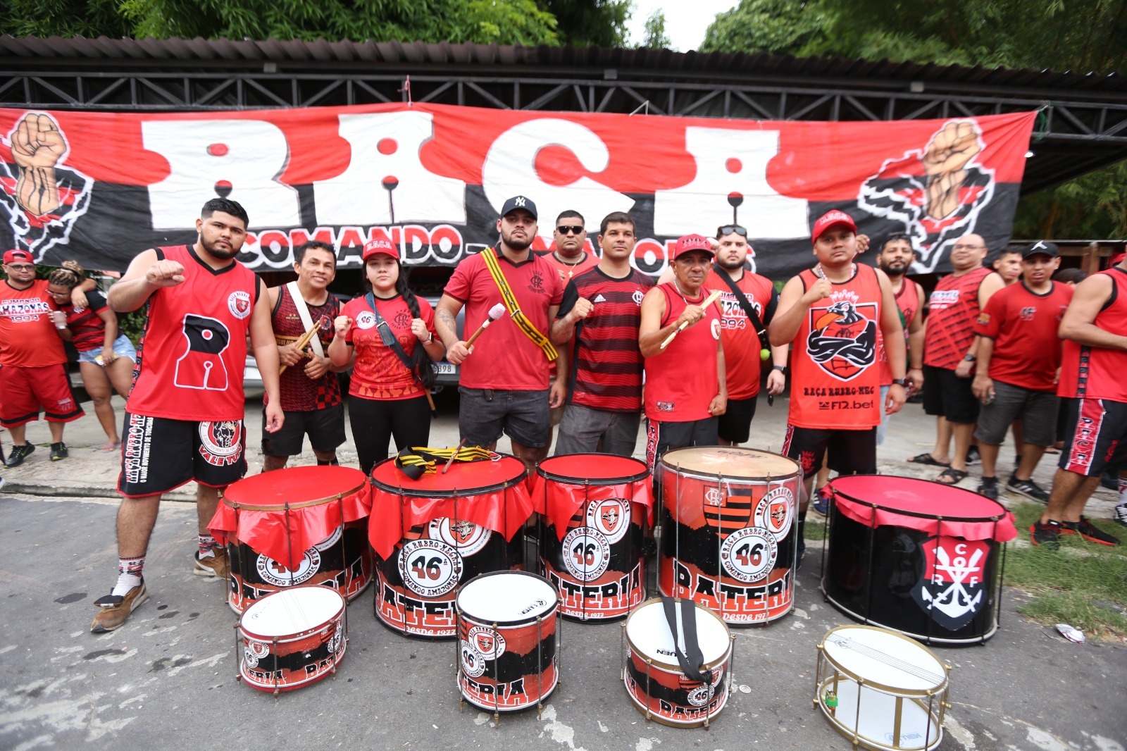 Banda Raça Rubro-Negra agita Manaus com Carnaval e clássico Flamengo x Vasco