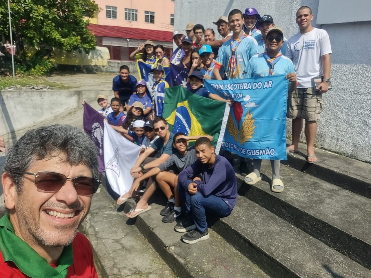 Mais de 100 jovens escoteiros participam do Jamboree do Ar em Manaus