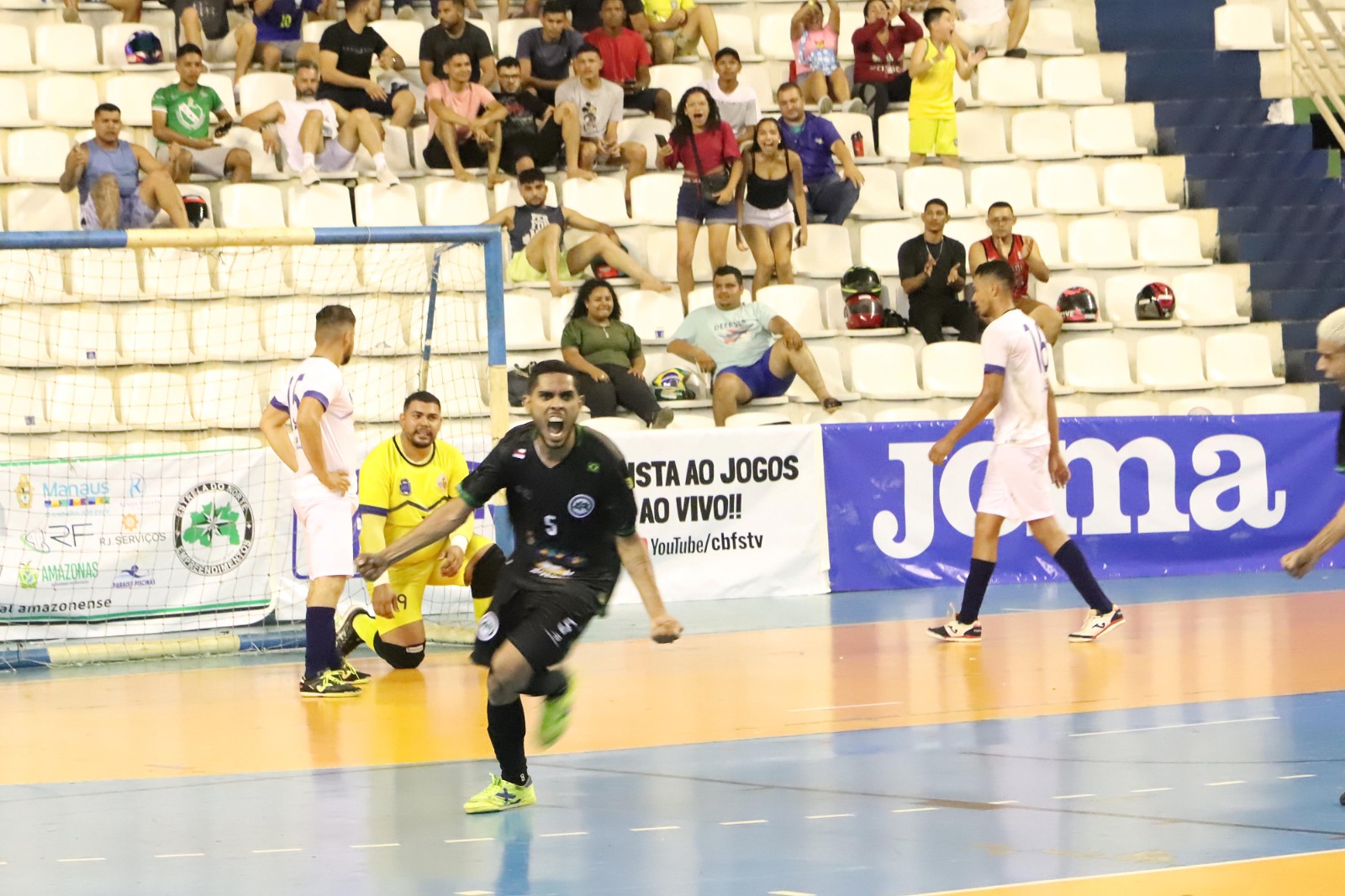 Estrela do Norte/Manaus Futsal vence Bodoquena-MS e encaminha classificação na Taça Brasil