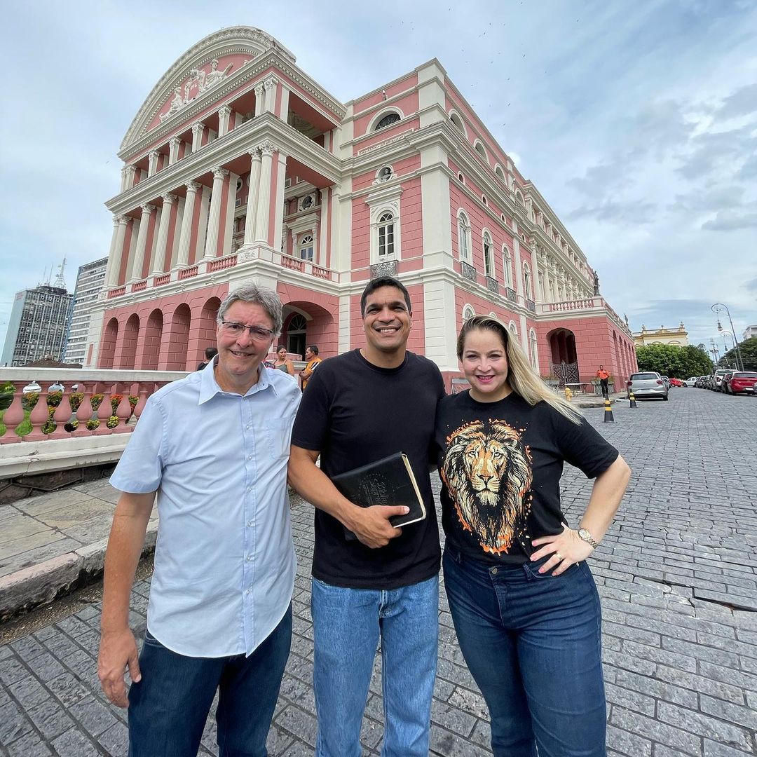 Luiz Castro agradece apoio e visita de Cabo Daciolo a Manaus