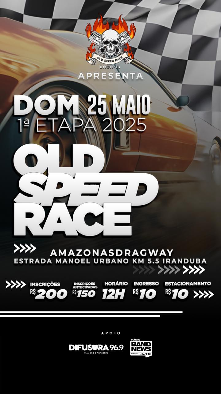 Evento de carros antigos agita pista de arrancada em Iranduba neste domingo; confira 