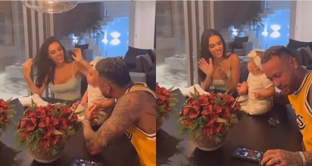 Neymar causa polêmica ao jogar poker durante 'parabéns' para Mavie; vídeo