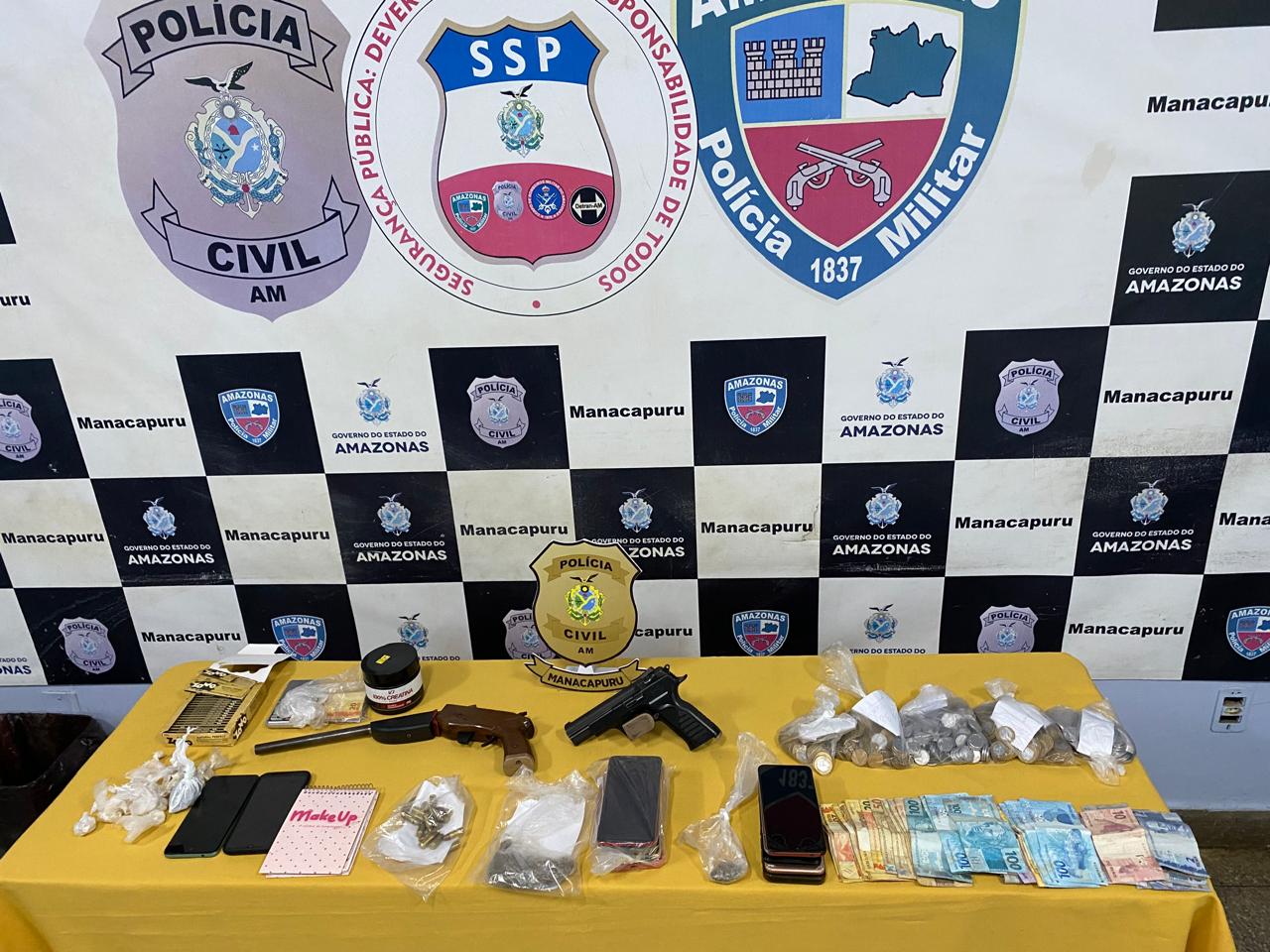 Dupla é presa por matar jovem para usar casa dela como ponto de drogas em Manacapuru