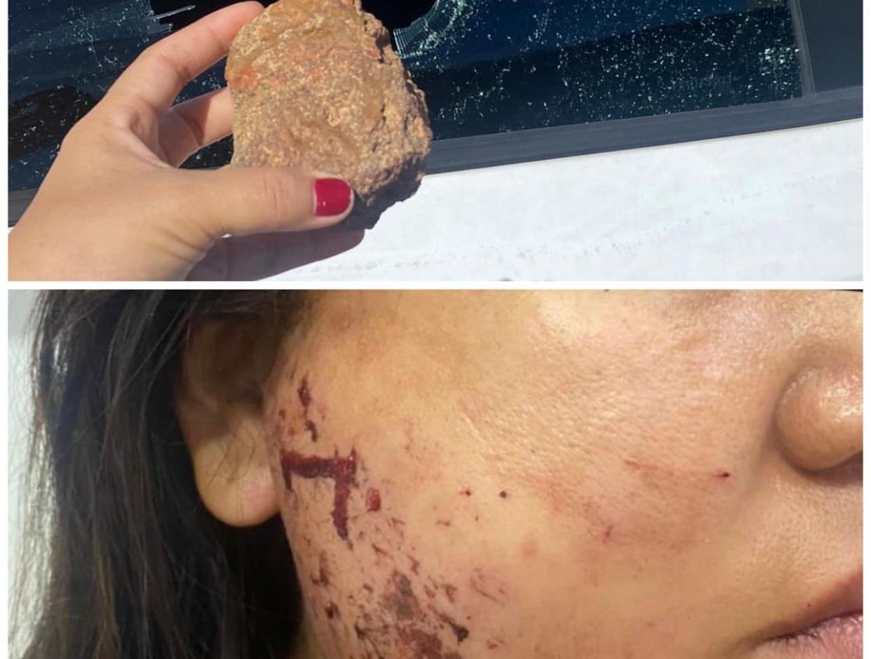 Criminosos atacam motoristas a pedradas no Rapidão