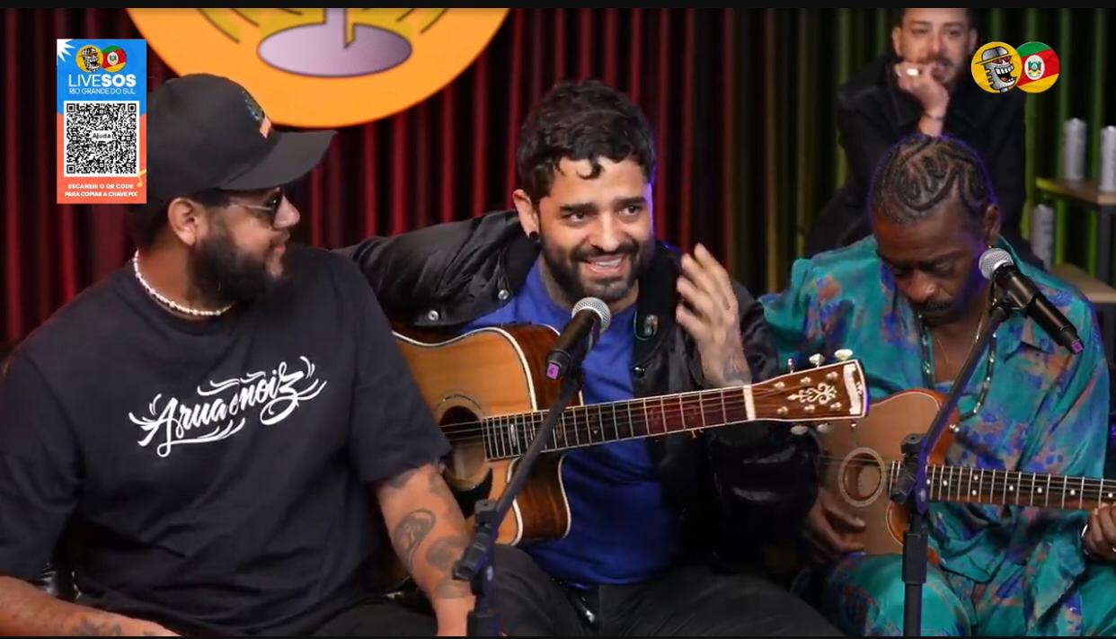 Fresno faz live para arrecadar doações para vítimas do RS