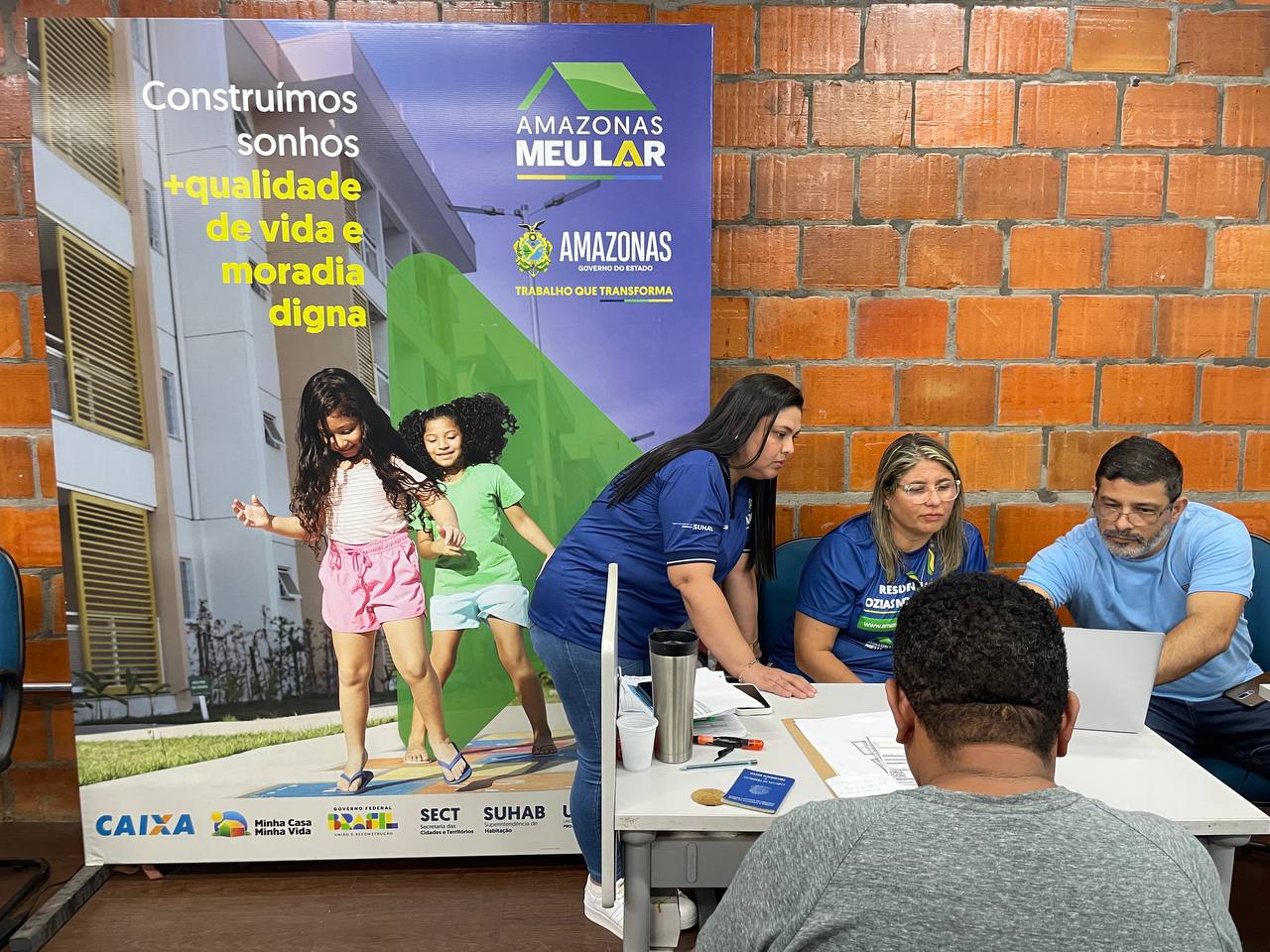 Amazonas Meu Lar: selecionados para nova fase passam por atendimento presencial