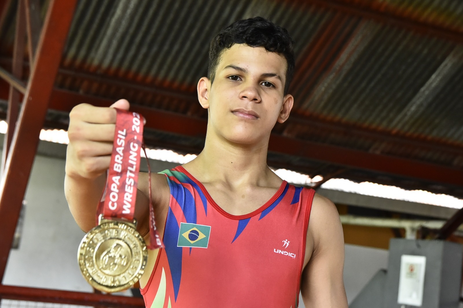 Atleta amazonense de luta olímpica vai em busca de classificação na Seletiva Gymnasiade U15 