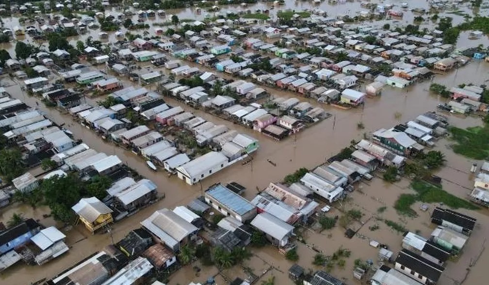 Serviço Geológico alerta para possibilidade de grandes cheias este ano para rios Negro, Solimões e Amazonas