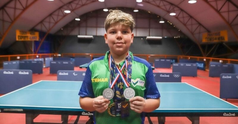 Amazonense Argemiro Mory disputará etapa nacional do TMB Platinum no tênis de mesa