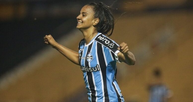 Amazonense Emille Campos celebra título da Brasil Ladies Cup sub-20 pelo Grêmio