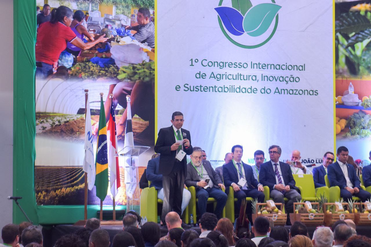Começa I Congresso Internacional de Agricultura, Inovação e Sustentabilidade do Amazonas