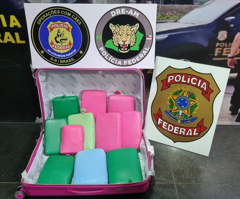 Mulher é presa pela 2ª vez tentando embarcar com drogas no aeroporto de Manaus