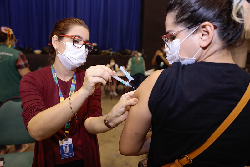 Amazonas tem 14,7% da população imunizada após 6 meses de vacinação contra Covid-19